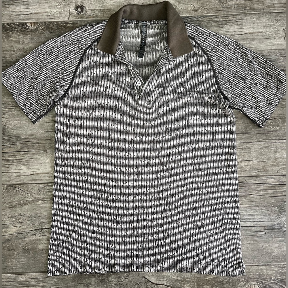 Lululemon men’s size medium polo brown
